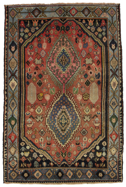 Zanjan - Hamadan Perser Teppich 161x105