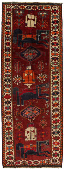 Bakhtiari - Qashqai Perser Teppich 398x145