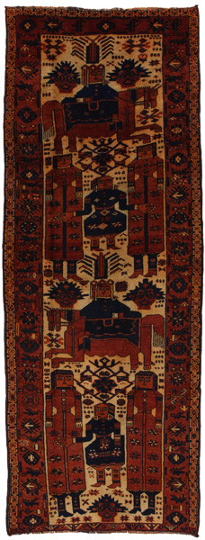 Bakhtiari Perser Teppich 380x138