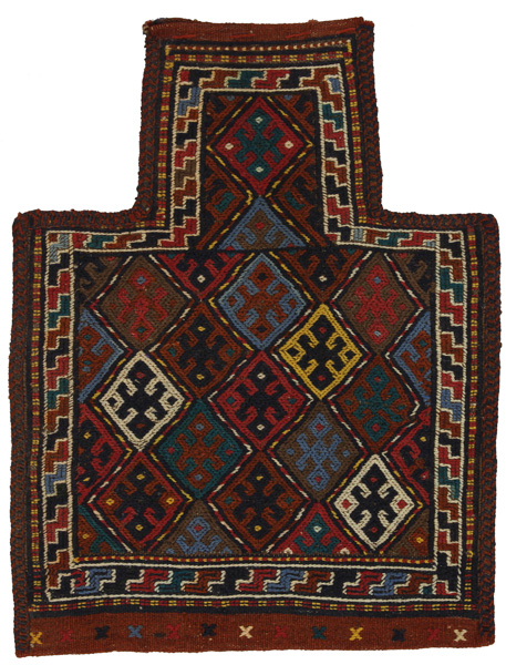 Qashqai - Saddle Bag Perser Teppich 51x39