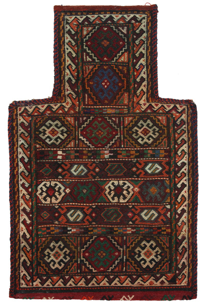 Qashqai - Saddle Bag Tapis Persan 57x36