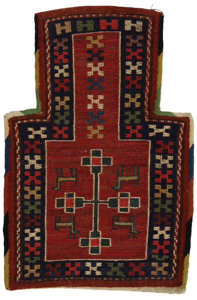 Qashqai - Saddle Bag Perser Teppich 46x31