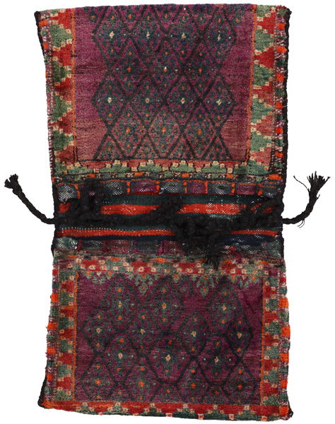 Jaf - Saddle Bag Perser Teppich 108x63