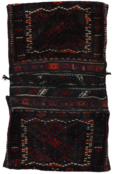 Jaf - Saddle Bag Tapis Persan 127x72