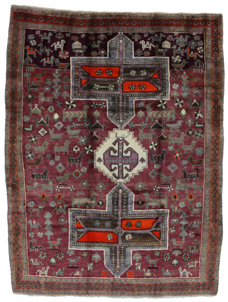 Gabbeh - Qashqai Tapis Persan 230x173