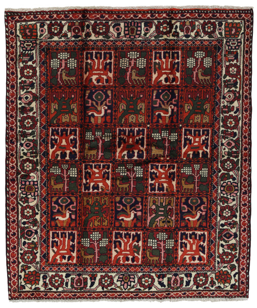 Bakhtiari - Qashqai Perser Teppich 186x156