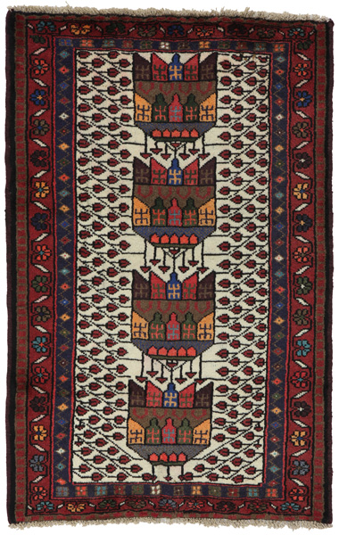 Afshar - Sirjan Tapis Persan 125x80