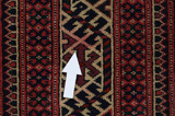 Yomut - Boukhara Tapis Turkmène 185x113 - Image 17
