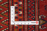 Boukhara - Turkaman Tapis Persan 140x118 - Image 4