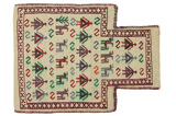Qashqai - Saddle Bag Perser Teppich 51x34 - Abbildung 1