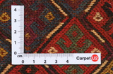 Qashqai - Saddle Bag Perser Teppich 52x35 - Abbildung 4